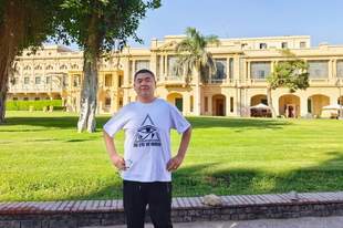 埃及开罗：参观阿卜丁宫博物馆