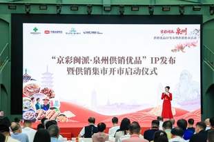 跨越刺桐港 潮涌王府井——“京彩闽派·泉州供销优品”IP亮相北京