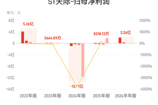 ST天际:上半年归母净利润2.26亿元,扭亏为盈