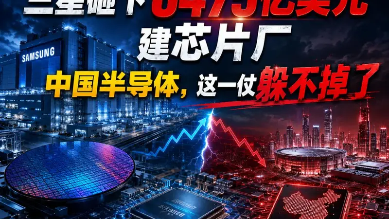 三星砸下6475亿美元建芯片厂,中国半导体,这一仗躲不掉了