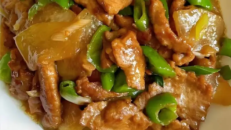 一口爆汁的“天然刮油神器”,这盘冬瓜炒肉片太绝了!