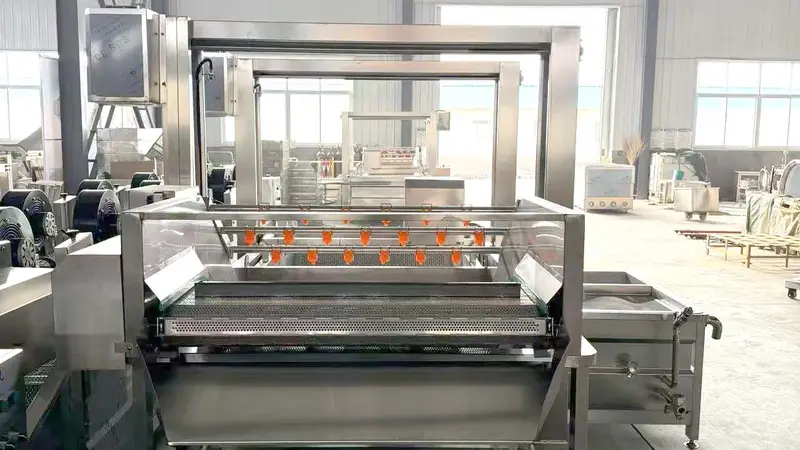 软包装零食喷淋清洗风干线的应用场景与选型关注点分析