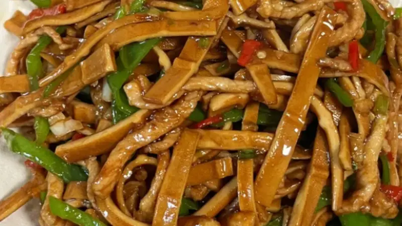 荤素相宜清爽不腻,家常小炒解锁皖地烟火味