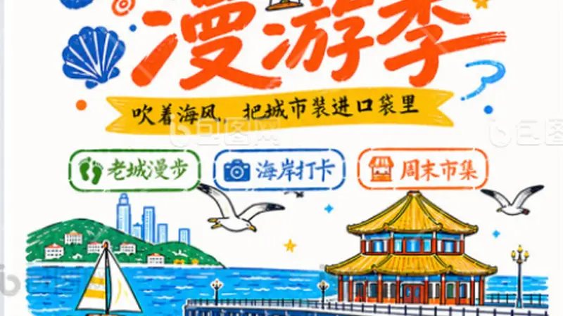 做旅行推文不用熬夜设计，有了这个网站，新手也能出高级感海报