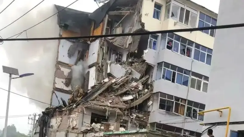 辽宁葫芦岛一居民楼突发爆炸,当地通报:3人失联,8人受伤