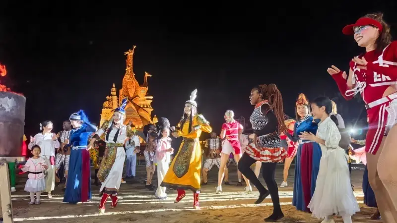 夜游宿迁森迪 解锁“星光动物园”新体验