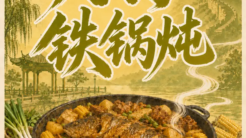 丹东铁锅炖有多香？锅盖一开就懂了