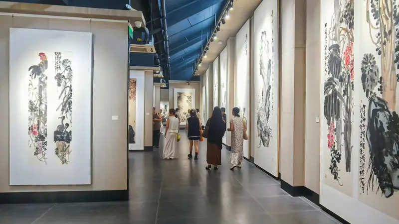 “个山风”艺术联展致敬八大山人