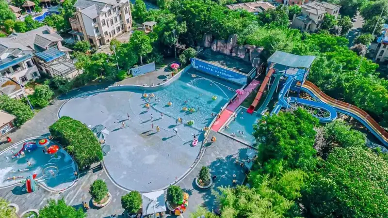 玩水+冷热双泉 ,碧桂园温泉将消夏与养生进行到底