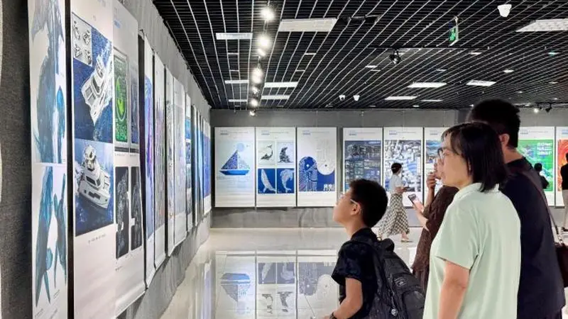 “逐梦深蓝”海洋强国主题设计巡展银川站开展
