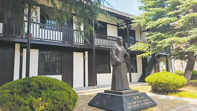南通海门:扶海垞修缮竣工 状元府焕新亮相