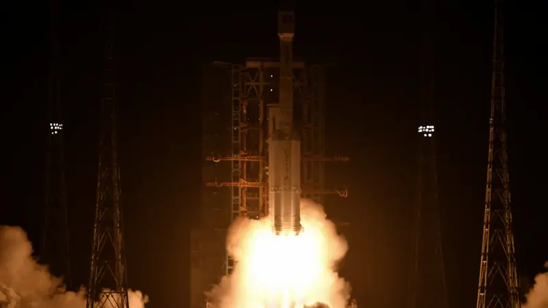 祝贺！天链三号01星发射成功