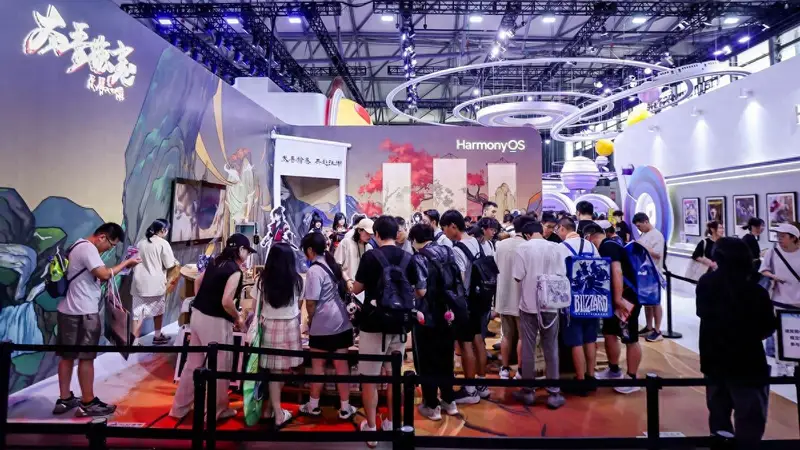2026年ChinaJoy,为什么越来越多的游戏厂商把鸿蒙作为必选项