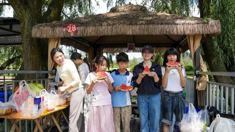 【新华社关注】云南昭阳:避暑旅居市场“热”力十足