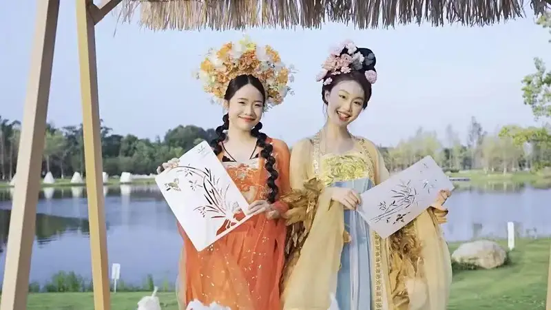 邂逅七夕浪漫!成都郫都花神文化周国风夜游即将上线