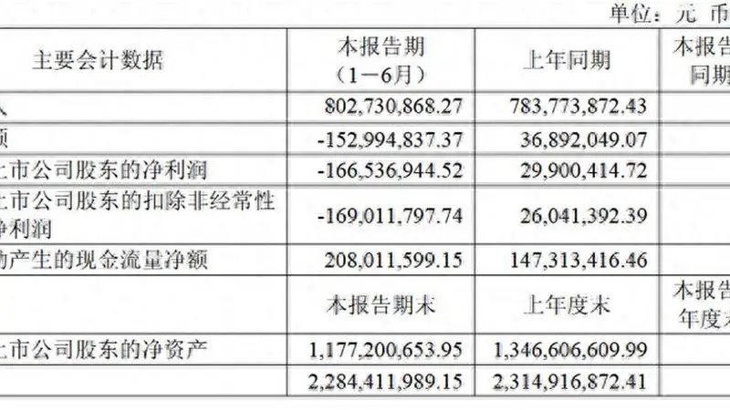 上纬新材2026上半年亏损1.67亿元 发力具身智能研发投入1.64亿元