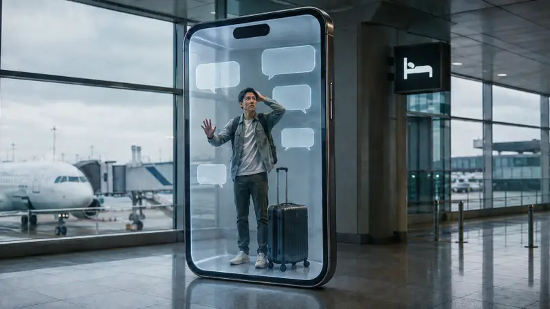 在线旅游大模型，困在聊天框里