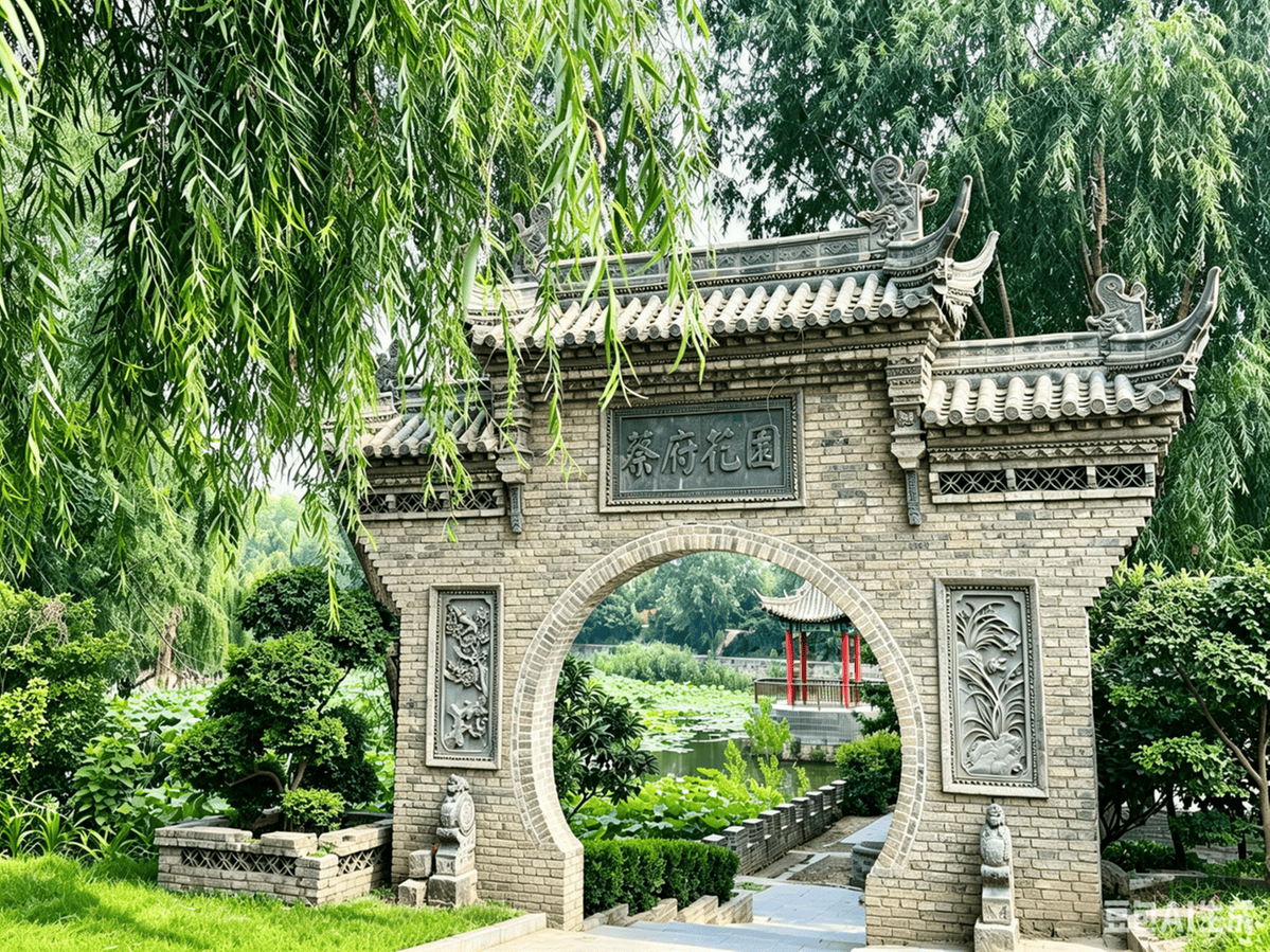 河南杞县：废弃坑塘“变身”主题公园 映日荷花“点亮”乡村振兴