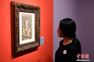40余件毕加索真迹在福州展出 沉浸式感受孩童般艺术本心