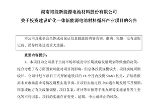 240亿元!磷酸铁锂龙头,大投资