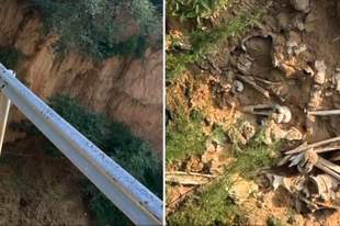 网传“山西运城一路面塌陷处现大量白骨” 真相来了