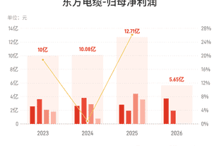 东方电缆：上半年归母净利润5.65亿元，同比增长19.41%