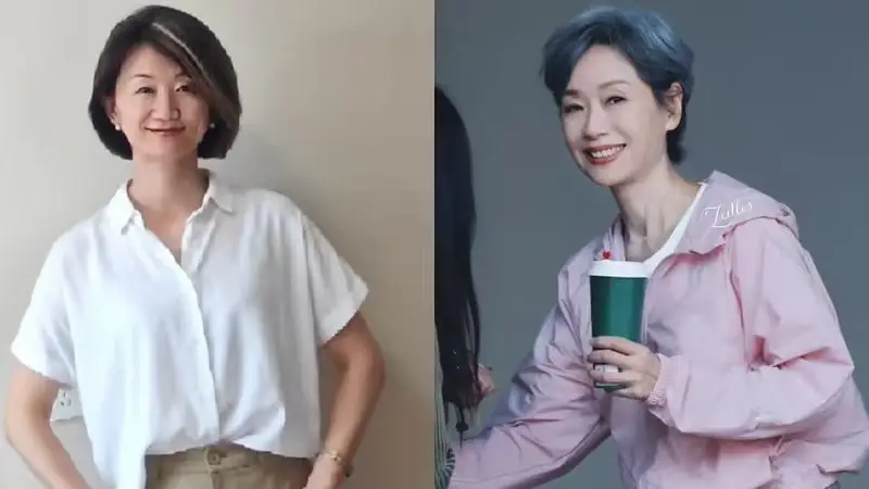 看了叶童的穿搭才懂:阔腿裤不一定要配小白鞋,照样美得洋气高级