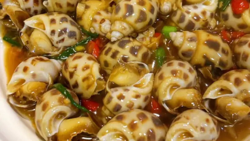 芥末花螺｜脆弹 Q 弹！鲜辣酸甜层层迸发超惊艳