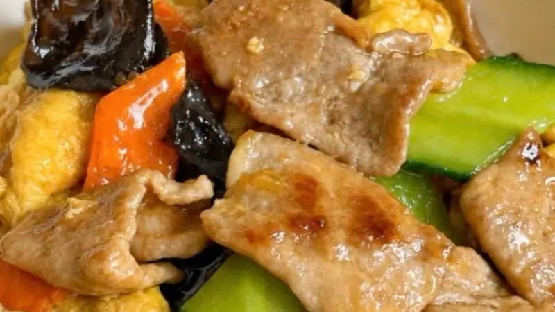 低卡版木须肉，专治夏天没胃口！一盘扫光米饭，还不用担心长肉