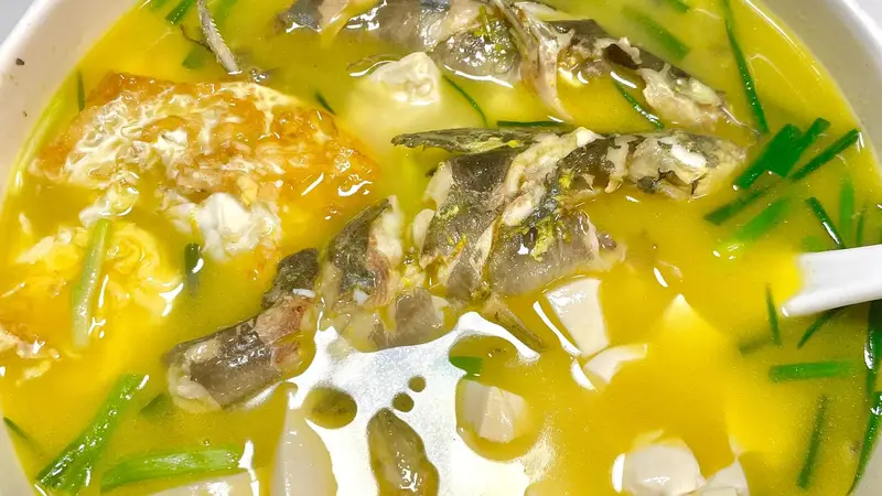 黄骨鱼豆腐汤，鲜掉眉毛的一碗春日治愈
