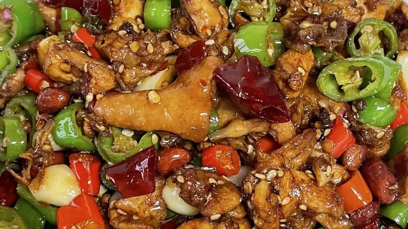 我学会了小炒鸡腿肉