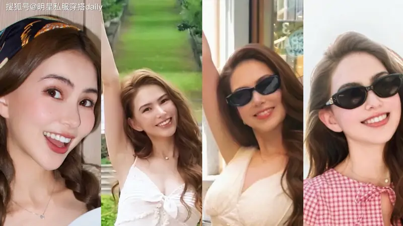 昆凌混血脸“骨相优越”!4套夏日度假裙装,生3娃依旧少女感爆棚
