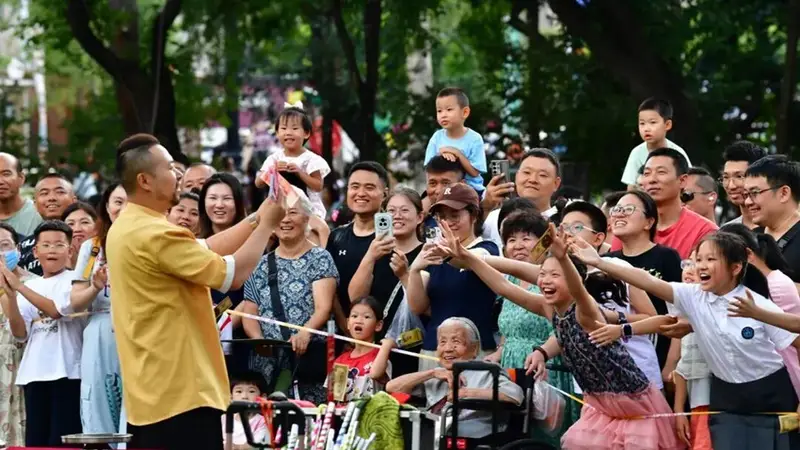 朝阳观察|逛新民,为什么成了“新节俗”?