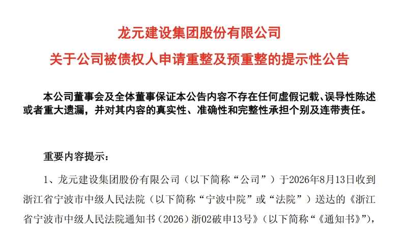 600491,被债权人申请重整及预重整