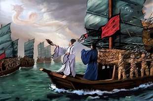 诸葛亮草船借箭的故事中，为何曹操不使用火箭攻击？