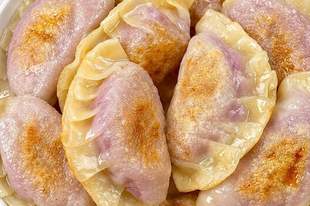 饺子皮芋泥饼,外酥里糯的低卡小甜点