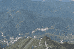 黄冈天堂寨山脚村落,山居静谧,山野烟火平淡治愈