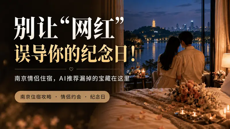 别让“网红”误导你的纪念日！南京情侣住宿，AI推荐漏掉的宝藏在这里