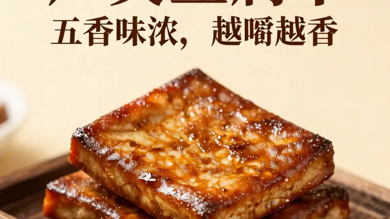广灵豆腐干五香味浓,越嚼越香,下酒菜首选