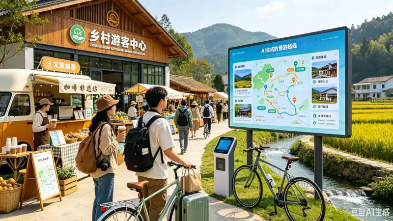 Z 世代偏爱慢充旅行，AI 文旅打造奔县游个性化松弛漫游体验
