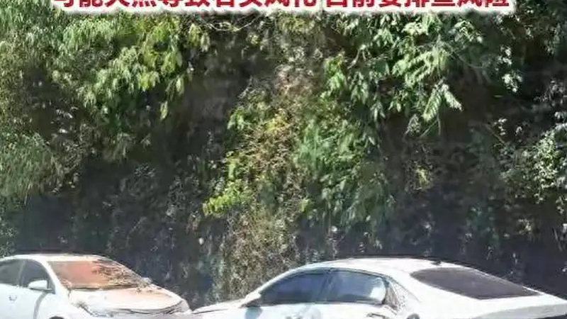 贵州赤水丹霞大瀑布景区发生山体落石，有游客受伤、车辆被砸