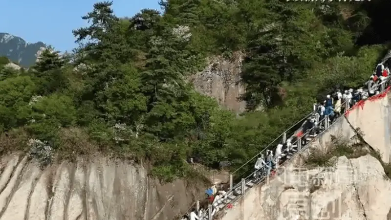 15岁男孩华山索道下山后被拦:不交40元观光车费别想出山,景区回应“怕提前标价游客不买”
