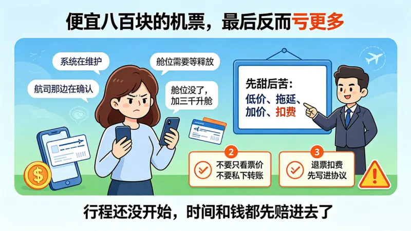 出国机票水太深，如何一眼识别“真假机票代理”？