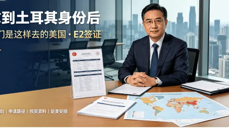拿到土耳其护照后，他们是这样去的美国