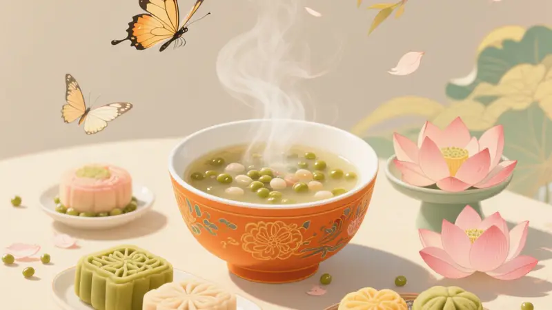 夏饮绿豆汤｜清暑润燥，食养有方