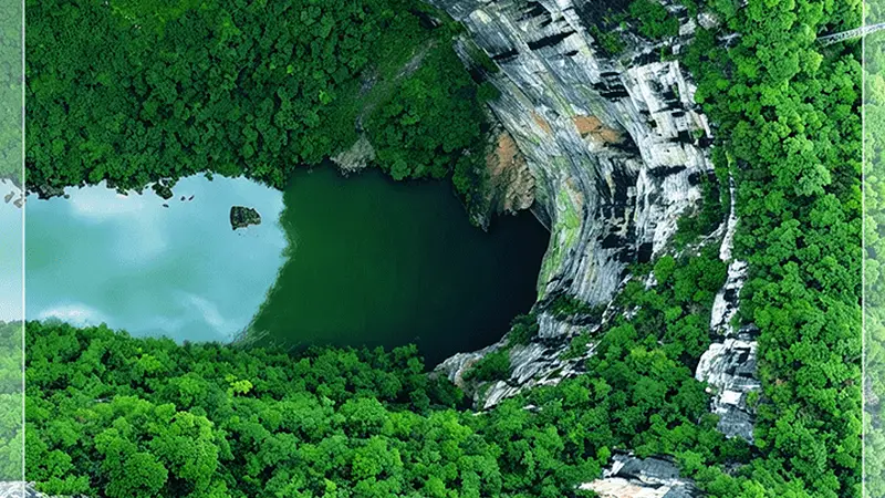 【瞰见】湖北来凤：酉水藏胜境，峡谷揽清欢