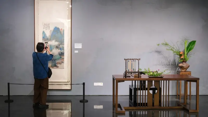 刘海粟美术馆新展开幕,普陀以文化赋能区域联动