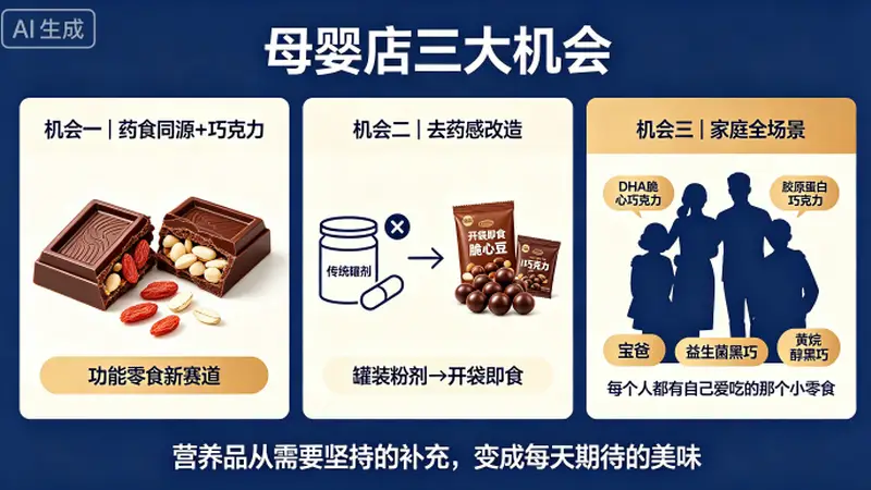 中式养生巧克力爆火背后:母婴营养品的“零食化”革命已经开场