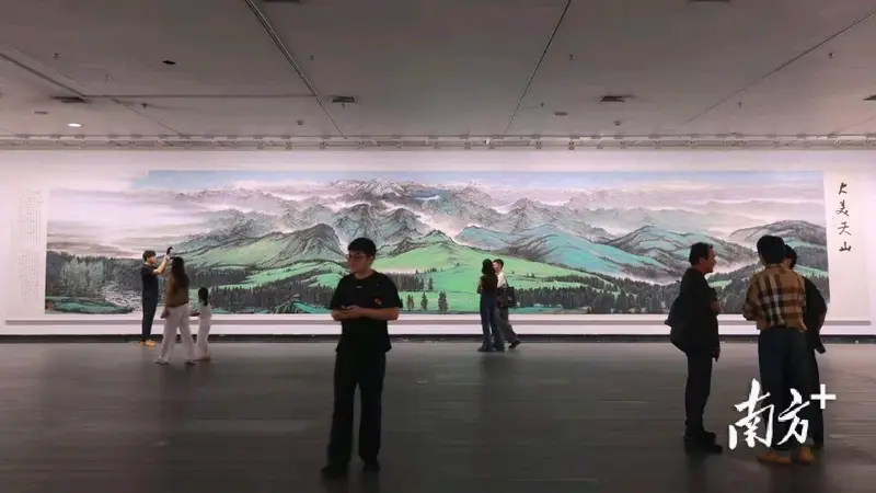 粤藏同心绘“天路”,“双长卷”开辟美术主题创作新格局