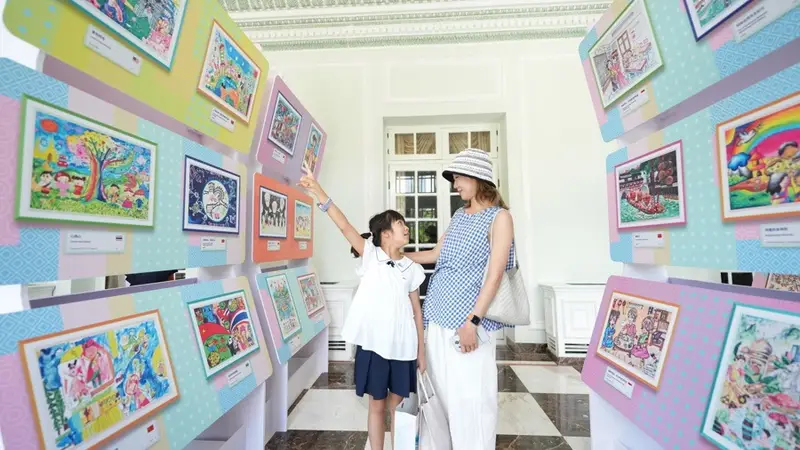 “我的亚洲家园：上海之约”儿童友好绘画展今开幕